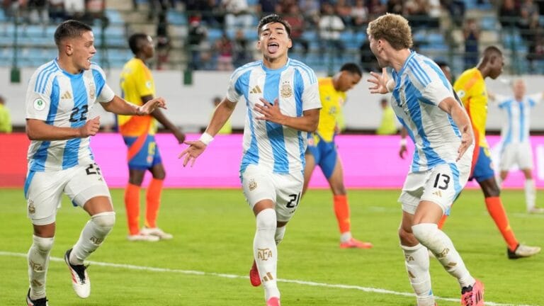 Argentina clasificó para el mundial Sub 20