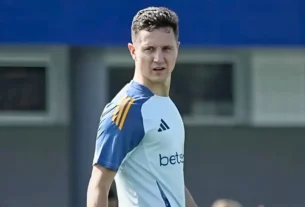 Ander Herrera no entrenó a la par del grupo