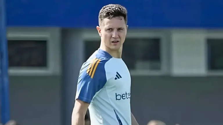 Ander Herrera no entrenó a la par del grupo