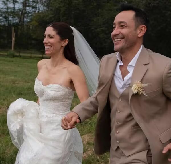 Luciano Pereyra y Julia Rezzuto y una boda íntima