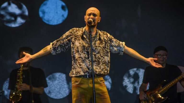 Abel Pintos emocionó en Rosario