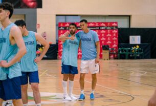 La selección Argentina se prepara para defender su corona en la AmeriCup
