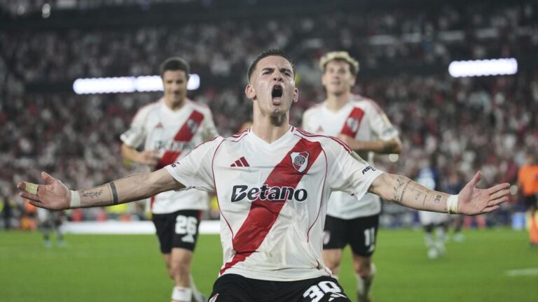 Mastantuono jugó su último partido en River