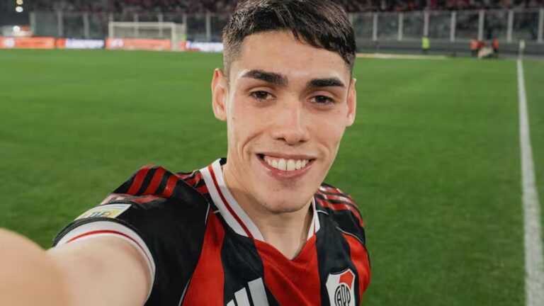 En River: Lencina fue el jugador de la fecha
