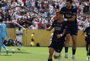 El PSG goleó al Real Madrid