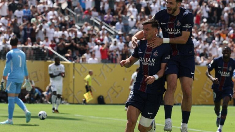 El PSG goleó al Real Madrid