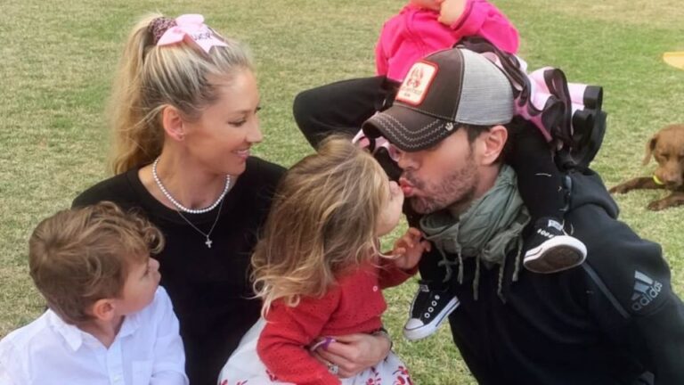 Enrique Iglesias y Anna Kournikova serán padres por cuarta vez