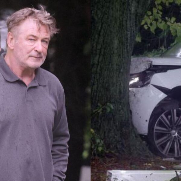 Alec Baldwin chocó su Range Rover contra un árbol en Los Hamptons