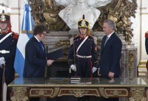 Asumió Pablo Quirno, el nuevo canciller