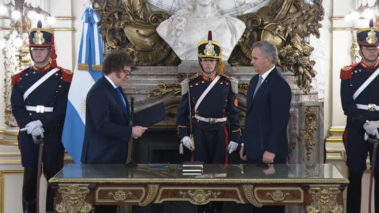 Asumió Pablo Quirno, el nuevo canciller