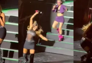 Catherine Fulop tendrá que ser operada luego de la caída en el show de Erreway