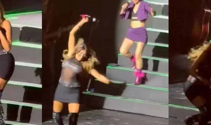 Catherine Fulop tendrá que ser operada luego de la caída en el show de Erreway