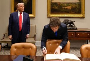 Milei, en línea con Trump