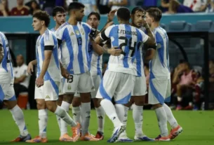 Argentina enfrenta a Puerto Rico